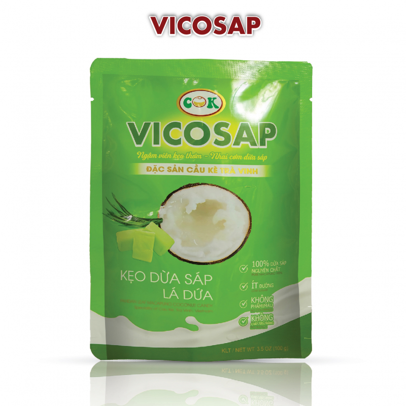 Kẹo dừa sáp - Công Ty TNHH Chế Biến Dừa Sáp Cầu Kè