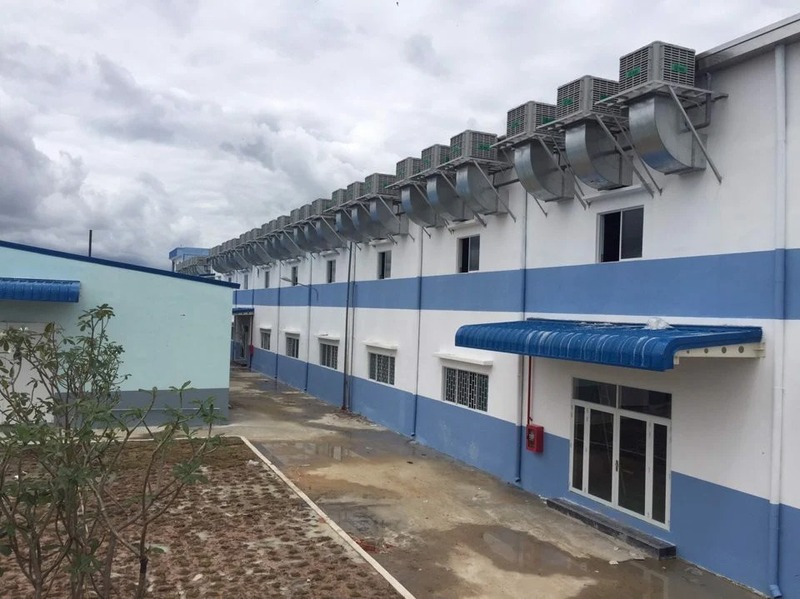 Hệ thống làm mát nhà xưởng bằng hơi nước