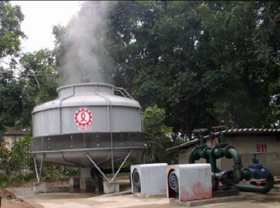Lắp đặt tháp giải nhiệt