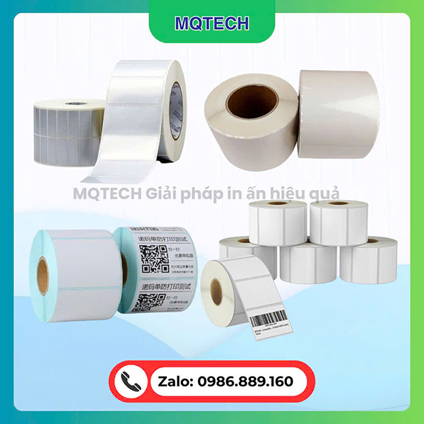 In ấn decal, tem nhãn các loại - MQTech Vina   - Công Ty TNHH MQTech Vina