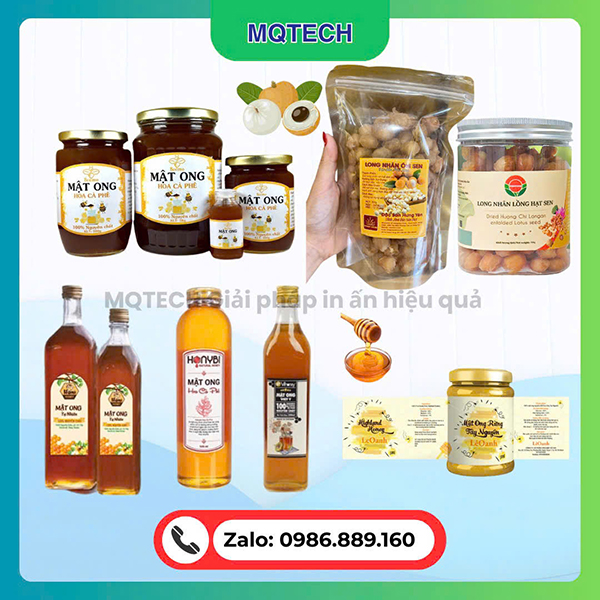 Tem nhãn thực phẩm - MQTech Vina   - Công Ty TNHH MQTech Vina