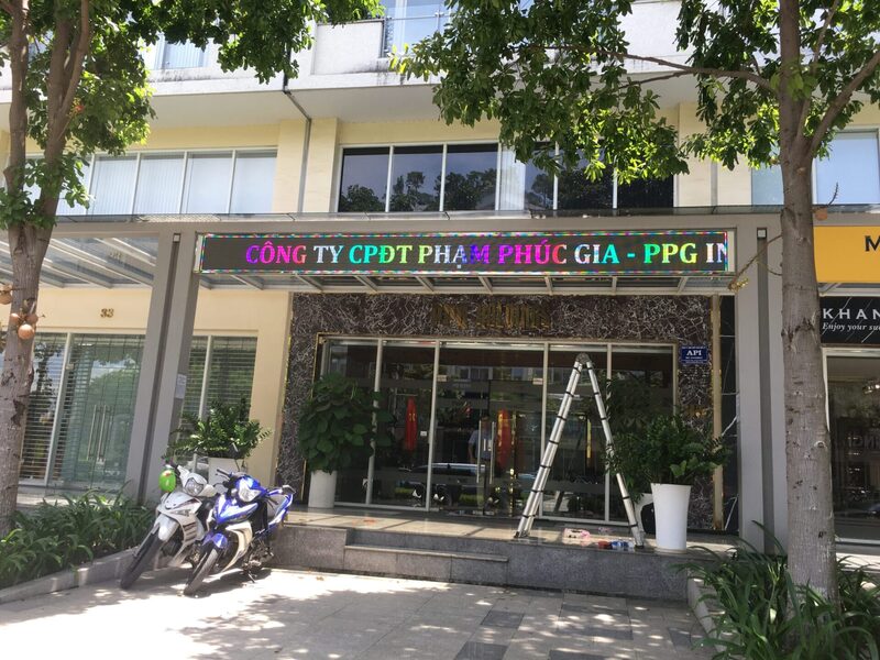 Bảng hiệu LED P4 ngoài trời