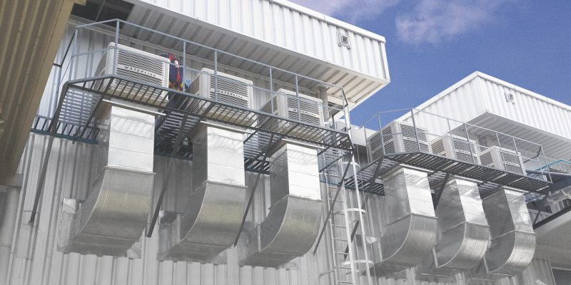 Lắp đặt hệ thống xử lý khí thải công nghiệp