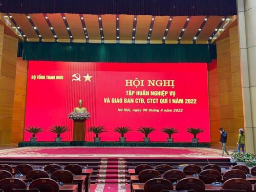 Màn hình Led hội trường - Màn Hình LED Hưng Thịnh T&T - Công Ty TNHH Kỹ Thuật Và Công Nghệ Hưng Thịnh T&T