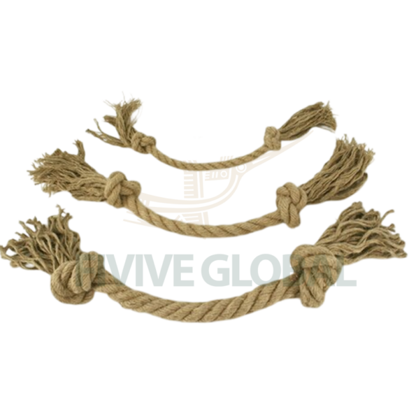 Đồ chơi dây thừng  gai dầu 2 nút - Công Ty TNHH Fivive Global