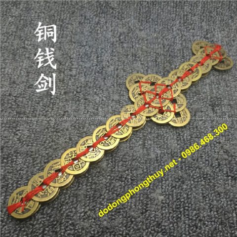 Tiền xu thất tinh kiếm phong thủy bằng đồng - Mỹ Nghệ Phúc Thành - Công Ty TNHH Sản Xuất Và Thương Mại Mỹ Nghệ Phúc Thành