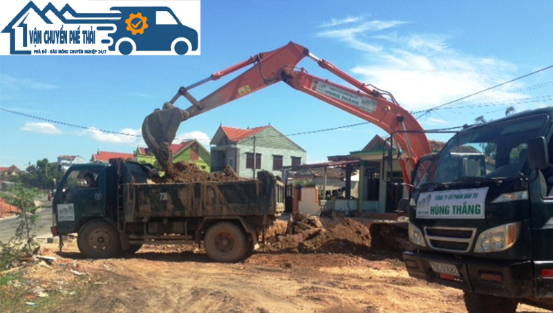 Dịch vụ đào móng nhà tại quận Tây Hồ - Phá Dỡ Đào Móng Vận Chuyển Phế Thải - Cơ Sở Mạnh Hùng