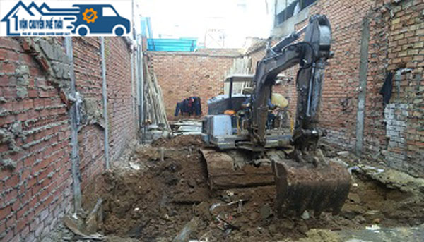 Dịch vụ đào móng nhà và công trình tại thị xã Sơn Tây - Phá Dỡ Đào Móng Vận Chuyển Phế Thải - Cơ Sở Mạnh Hùng