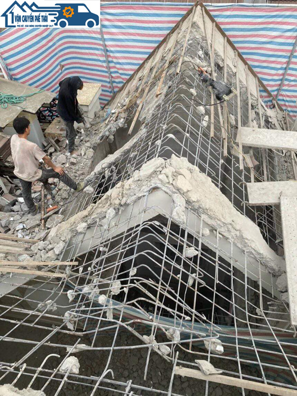 Dịch vụ phá dỡ nhà trọn gói tại huyện Ba Vì - Phá Dỡ Đào Móng Vận Chuyển Phế Thải - Cơ Sở Mạnh Hùng