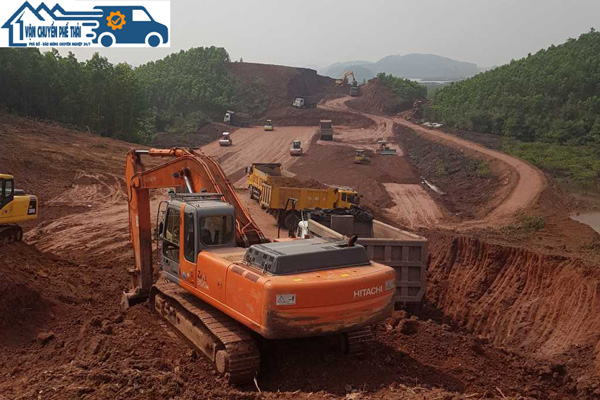 Dịch vụ san lấp mặt bằng công trình tại huyện Phúc Thọ - Phá Dỡ Đào Móng Vận Chuyển Phế Thải - Cơ Sở Mạnh Hùng
