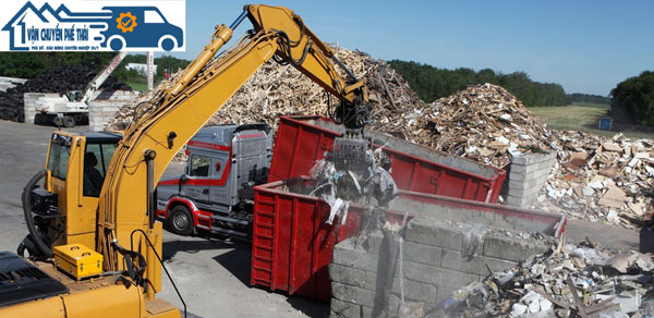 Dịch vụ vận chuyển phế thải xây dựng tại huyện Hoài Đức - Phá Dỡ Đào Móng Vận Chuyển Phế Thải - Cơ Sở Mạnh Hùng