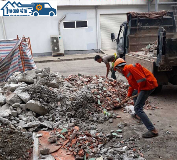 Dịch vụ vận chuyển phế thải xây dựng tại quận Gia Lâm - Phá Dỡ Đào Móng Vận Chuyển Phế Thải - Cơ Sở Mạnh Hùng