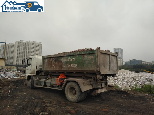 Dịch vụ vận chuyển phế thải xây dựng tại quận Thanh Xuân - Phá Dỡ Đào Móng Vận Chuyển Phế Thải - Cơ Sở Mạnh Hùng