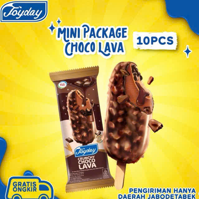Kem Joyday Socola giòn tay chảy (Crunchy Choco Lava)