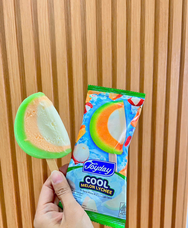 Kem Joyday vải dưa lưới mát lạnh