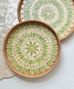 Set 2 khay mấy tròn (30-35cm)