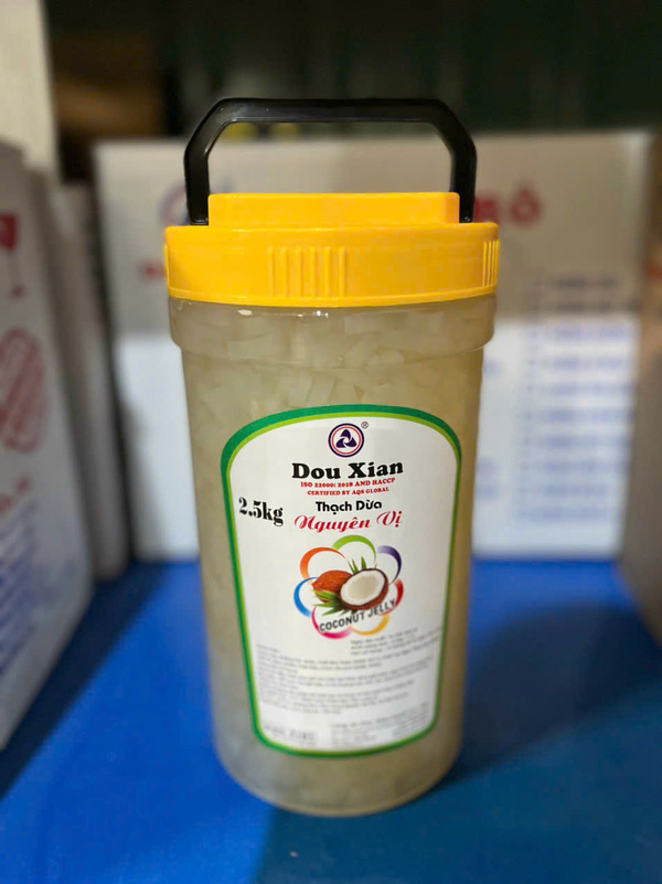 Thạch dừa nguyên vị