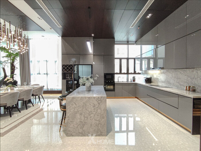 Thi công nội thất Penthouse Sora Garden Bình Dương