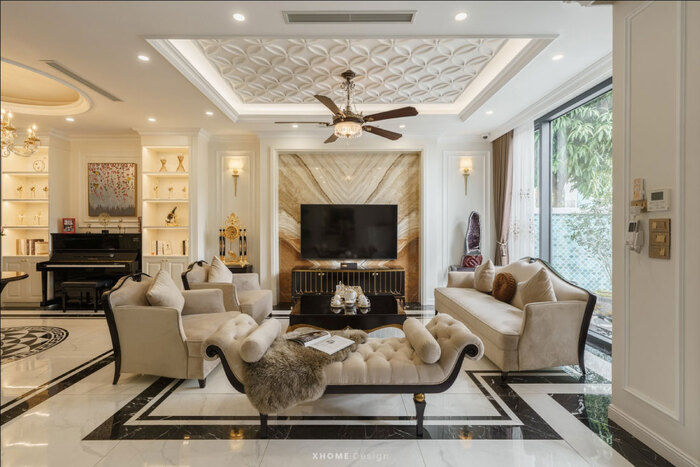 Thi công nội thất dự án Villa Vinhomes Ocean Park