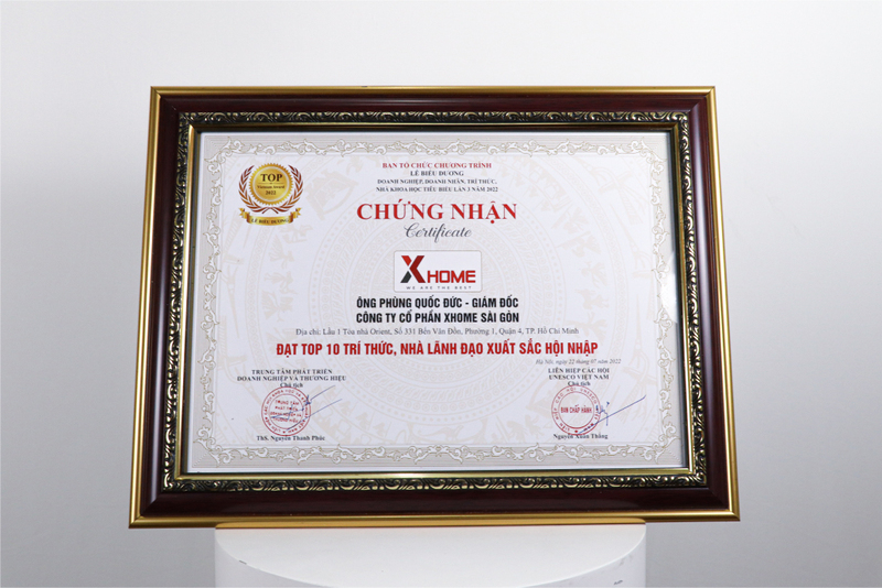 Giải thưởng XHOME Sài Gòn