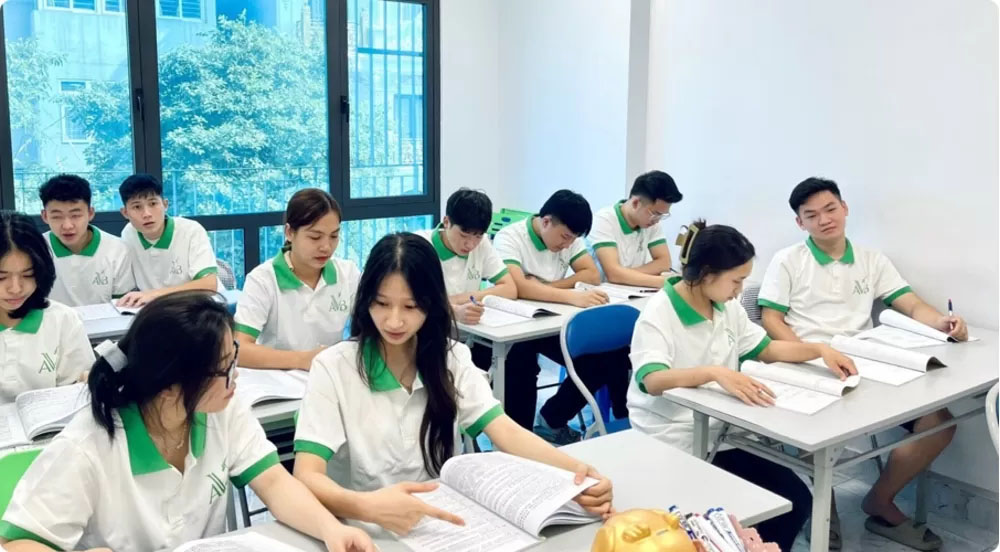 Hình ảnh lớp học công ty AVB - Du Học Và Xuất Khẩu Lao Động AVB - Công Ty Cổ Phần AVB Quốc Tế