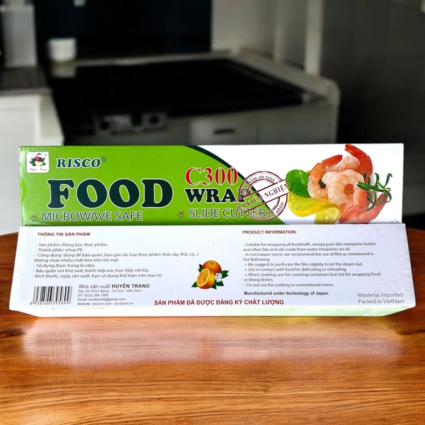 Màng bọc thực phẩm C300 - Màng Bọc Thực Phẩm - Xưởng Sản Xuất Huyền Trang