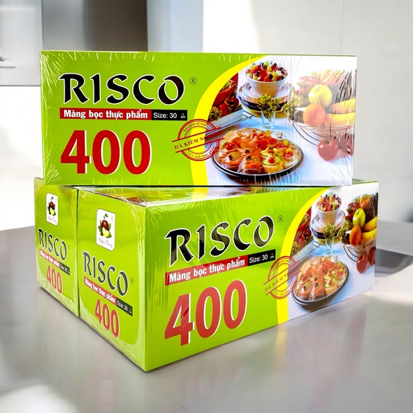 Màng bọc thực phẩm R400 - Màng Bọc Thực Phẩm - Xưởng Sản Xuất Huyền Trang