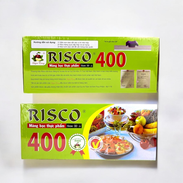 Màng bọc thực phẩm R400 - Màng Bọc Thực Phẩm - Xưởng Sản Xuất Huyền Trang