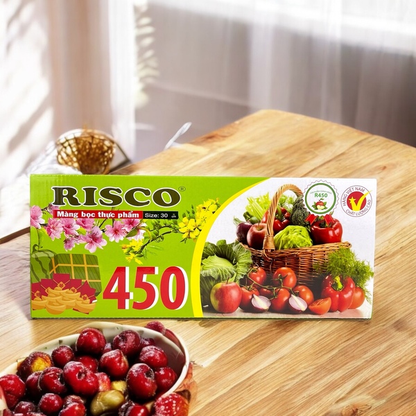 Màng bọc thực phẩm R450 - Màng Bọc Thực Phẩm - Xưởng Sản Xuất Huyền Trang