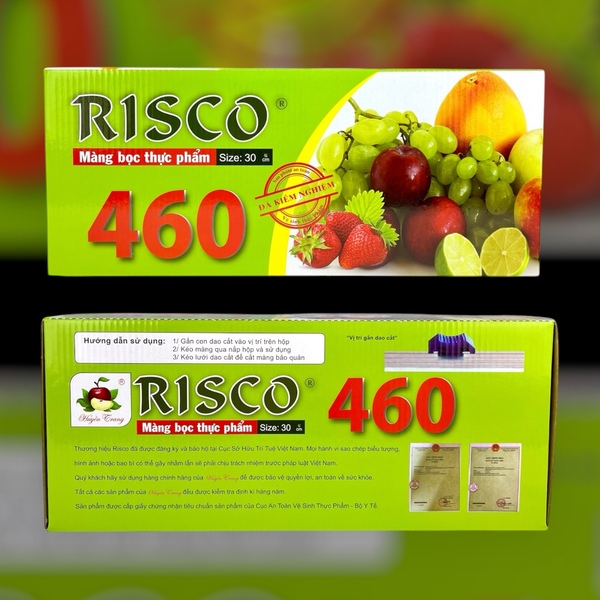 Màng bọc thực phẩm R460 - Màng Bọc Thực Phẩm - Xưởng Sản Xuất Huyền Trang