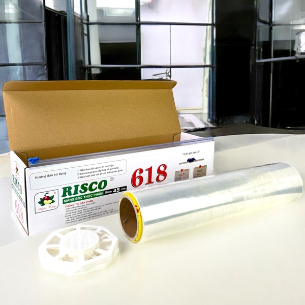 Màng bọc thực phẩm R618 - Màng Bọc Thực Phẩm - Xưởng Sản Xuất Huyền Trang