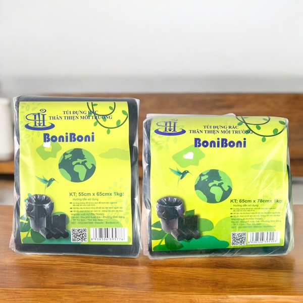 Túi rác set 3 cuộn - Màng Bọc Thực Phẩm - Xưởng Sản Xuất Huyền Trang