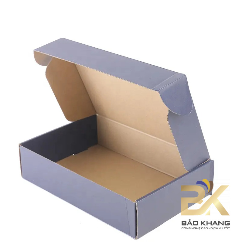 Hộp bồi sóng in ấn tùy chỉnh BK-HBS01 - Bao Bì Bảo Khang - Công Ty TNHH In Công Nghiệp Và Bao Bì Bảo Khang
