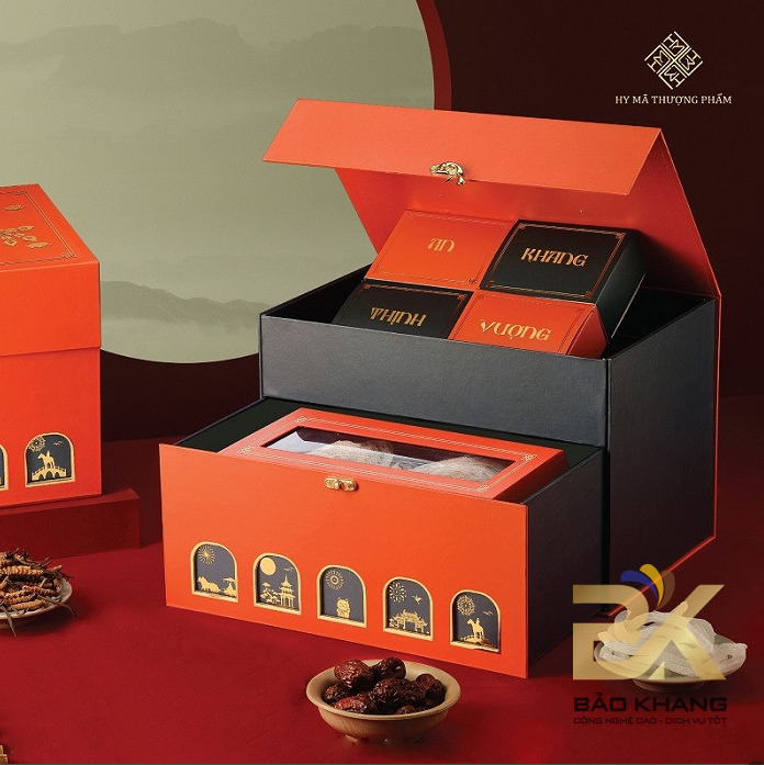 Hộp yến sào BK-HYS01 - Bao Bì Bảo Khang - Công Ty TNHH In Công Nghiệp Và Bao Bì Bảo Khang