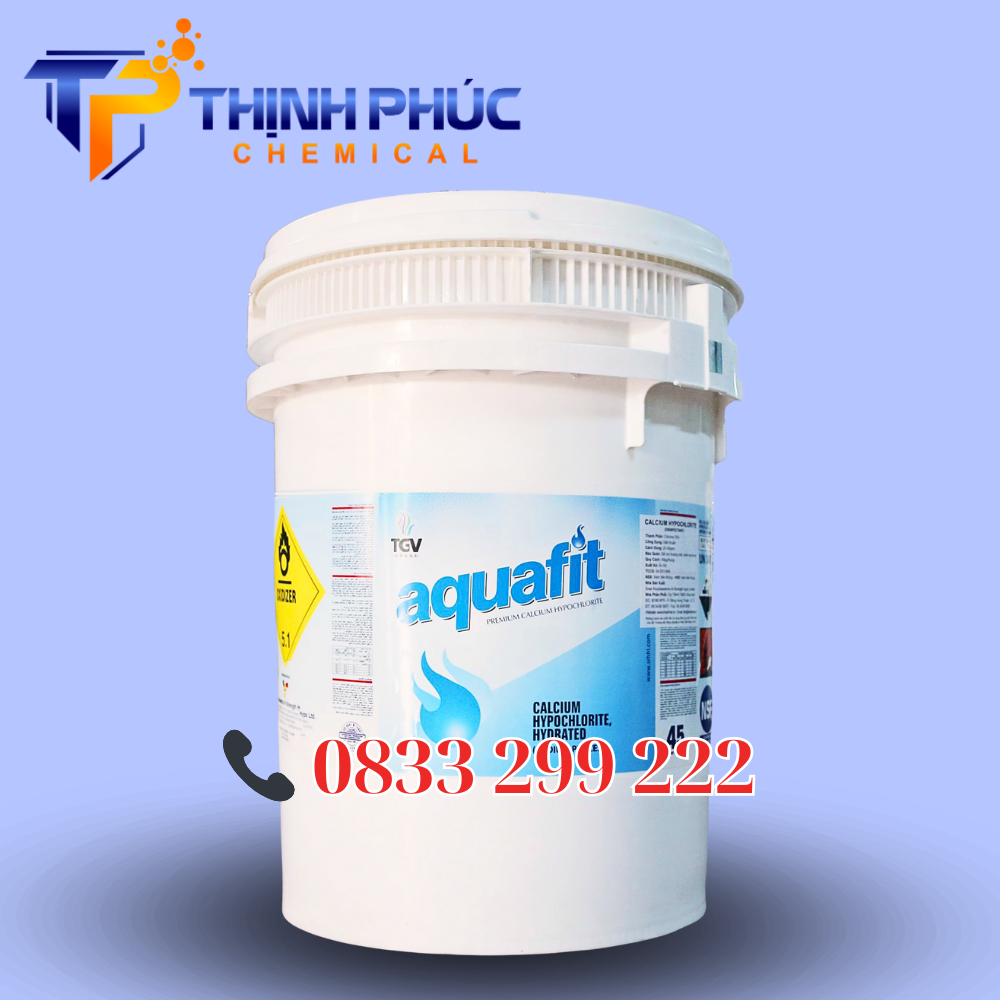 Clorin Aquafit 70 – bột Clo Än Độ – Aquafit Disinfectant - Hóa Chất Xử Lý Nước Thịnh Phúc - Công Ty TNHH Xuất Nhập Khẩu Hóa Chất Thịnh Phúc