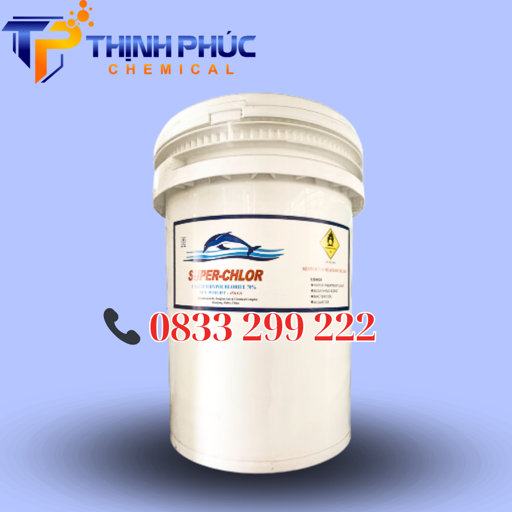 Chlorine cá heo Trung Quốc – Ca(OCl)2 70% - Hóa Chất Xử Lý Nước Thịnh Phúc - Công Ty TNHH Xuất Nhập Khẩu Hóa Chất Thịnh Phúc