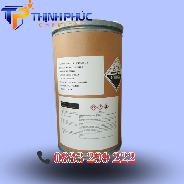 Cloramin B – Hóa Chất Sát Trùng, Khử Khuẩn - Hóa Chất Xử Lý Nước Thịnh Phúc - Công Ty TNHH Xuất Nhập Khẩu Hóa Chất Thịnh Phúc