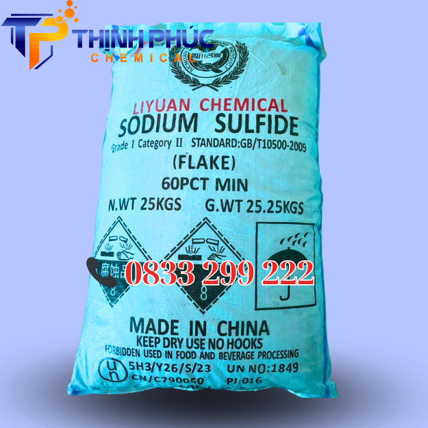 Sodium Sulfur – Na2S – Đá thối – Natri sunfua - Hóa Chất Xử Lý Nước Thịnh Phúc - Công Ty TNHH Xuất Nhập Khẩu Hóa Chất Thịnh Phúc