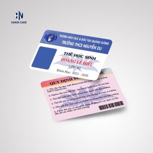 Thẻ học sinh - Công Ty TNHH Hà Nội Card