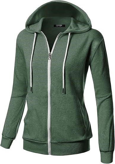 Áo hoodie tay dài có khóa kéo - Quần áo Xuất Khẩu Dawning - Công Ty TNHH Thương Mại Dawning