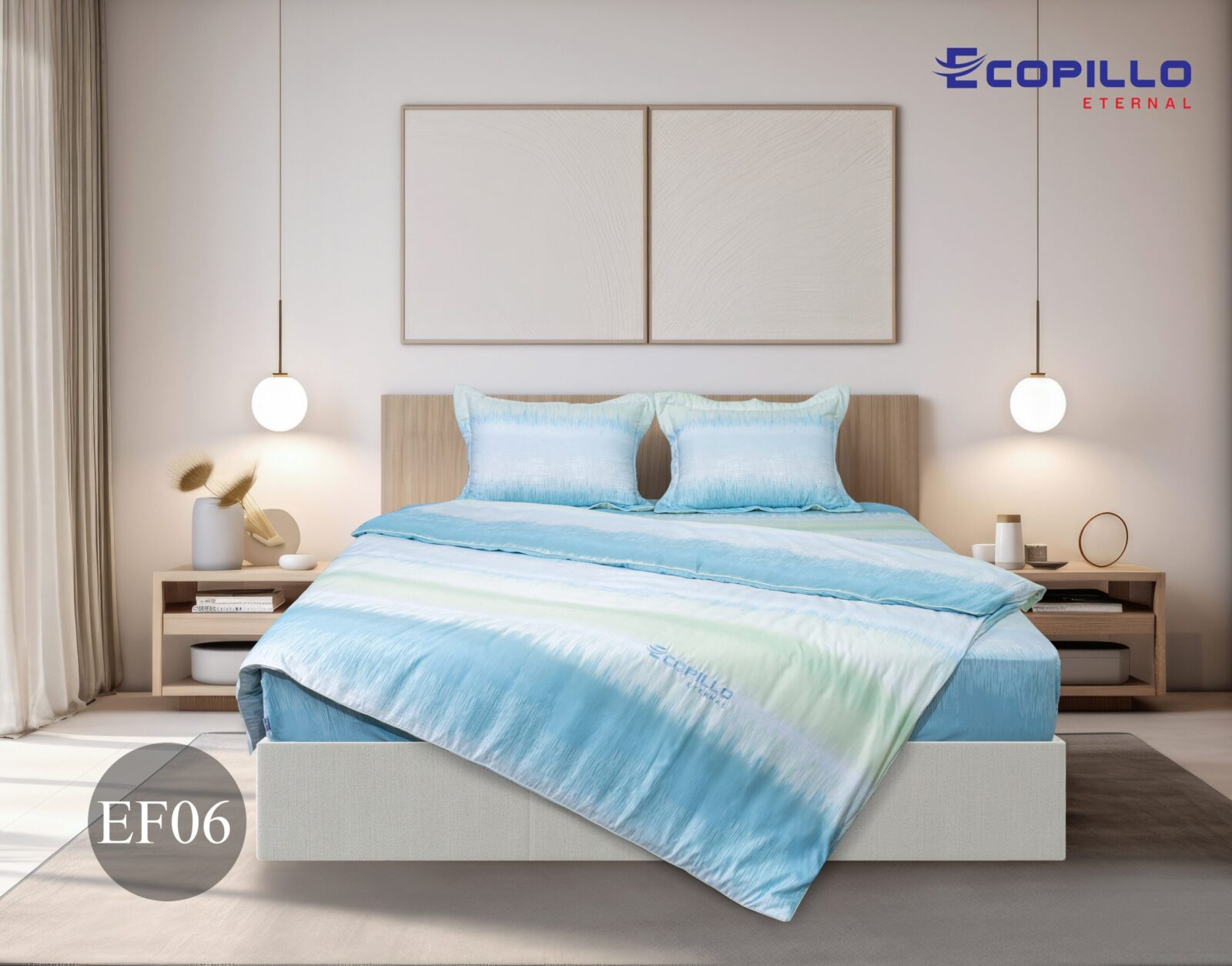 Bộ ga chun Eco Flora EF06