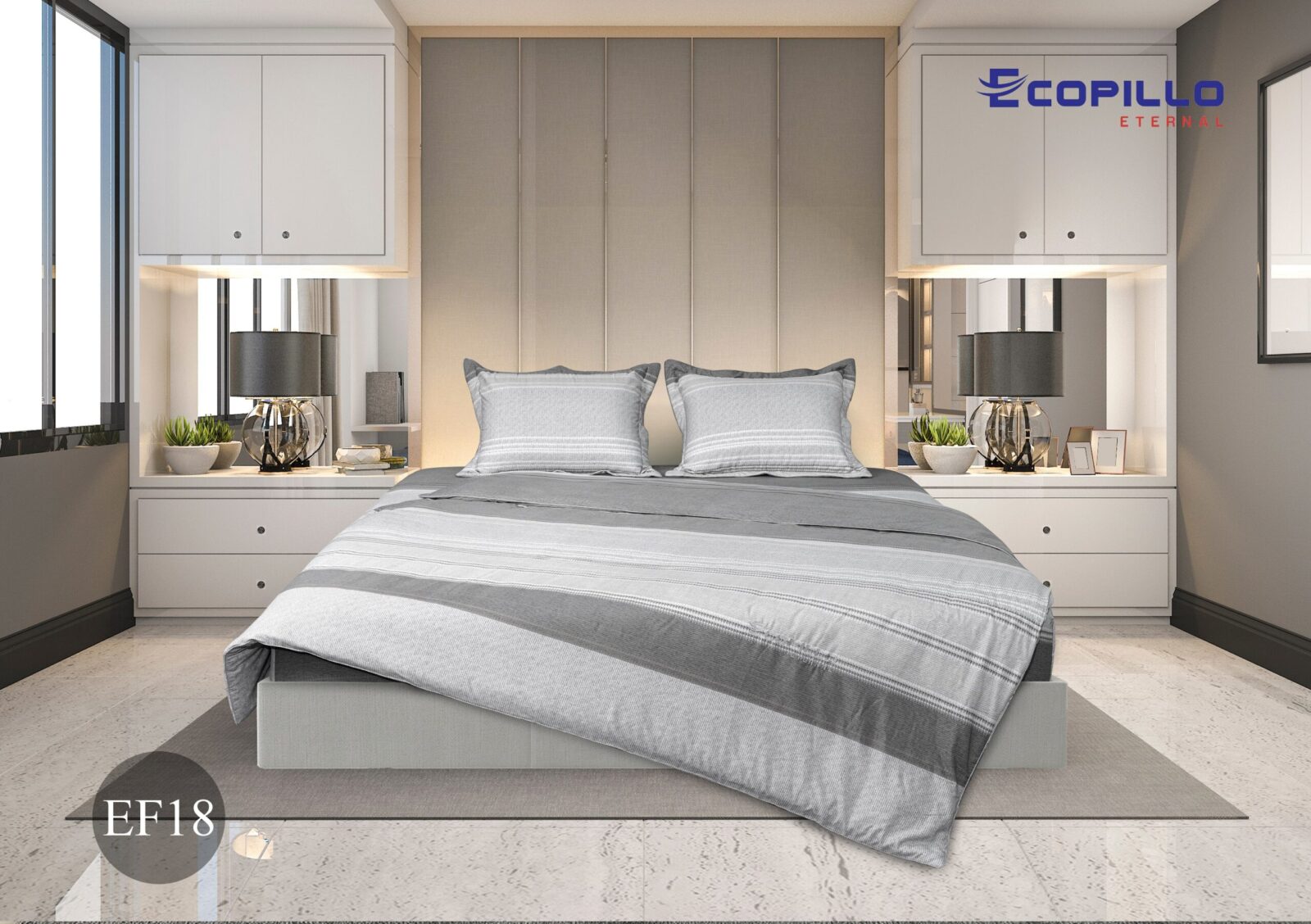 Bộ ga chun Eco Flora EF18