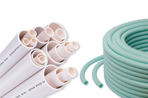 Ống nhựa PVC-U luồn dây điện