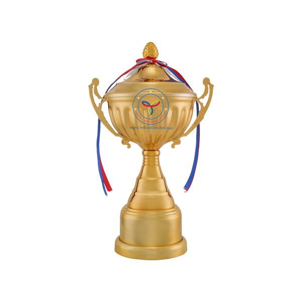 Cúp trao giải thể thao bằng kim loại Model: 2150G - Quà Tặng Năm Châu - Công Ty Cổ Phần Đầu Tư Sao Việt Vĩnh Phúc