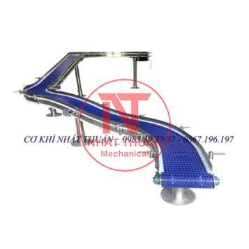 Băng tải sản phẩm khung inox - Băng Tải Nhất Thuận - Công Ty TNHH Kỹ Thuật Cơ Khí Nhất Thuận