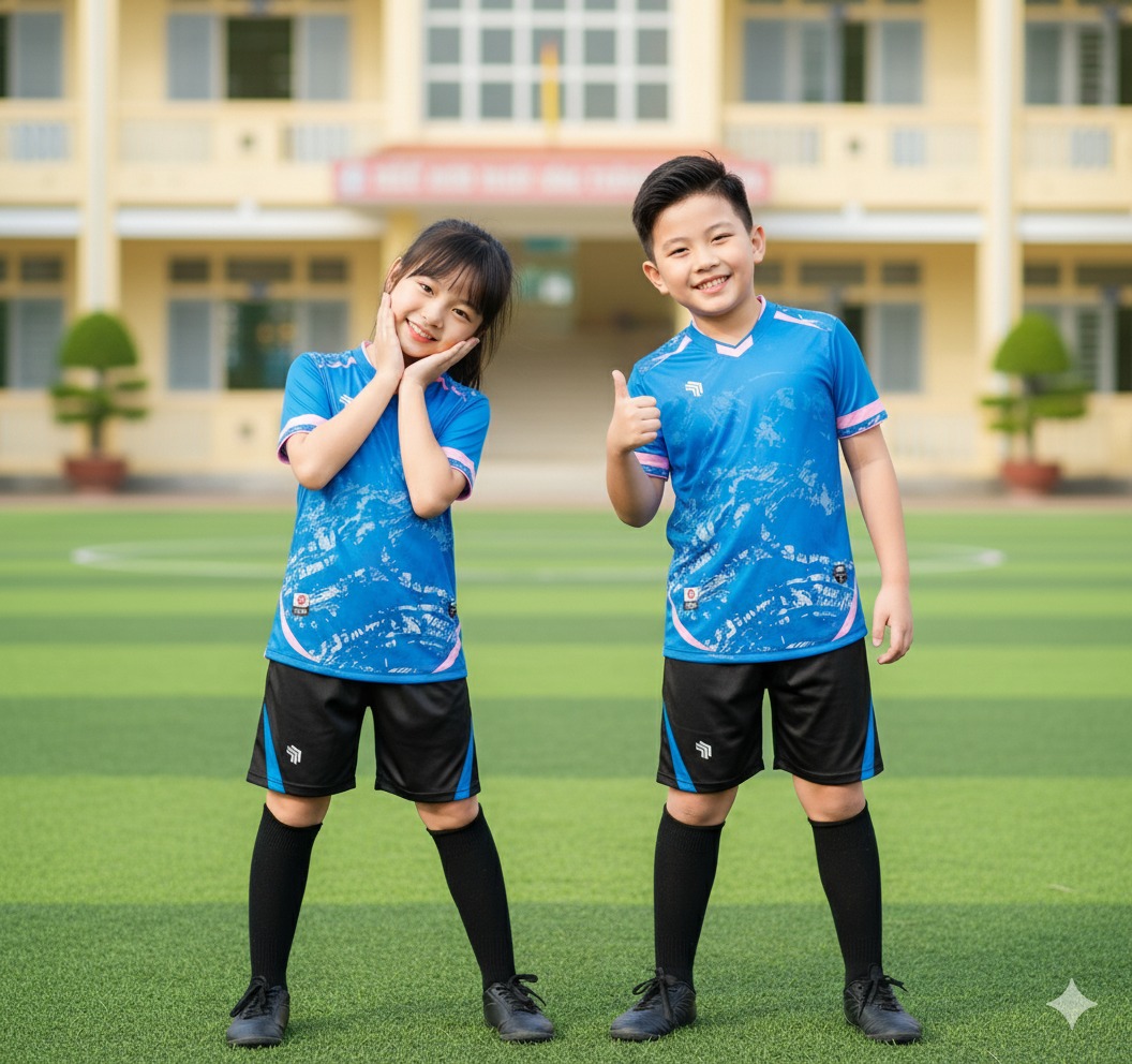 áo thun bóng đá - In Vải In Xinh - Công Ty TNHH In Xinh