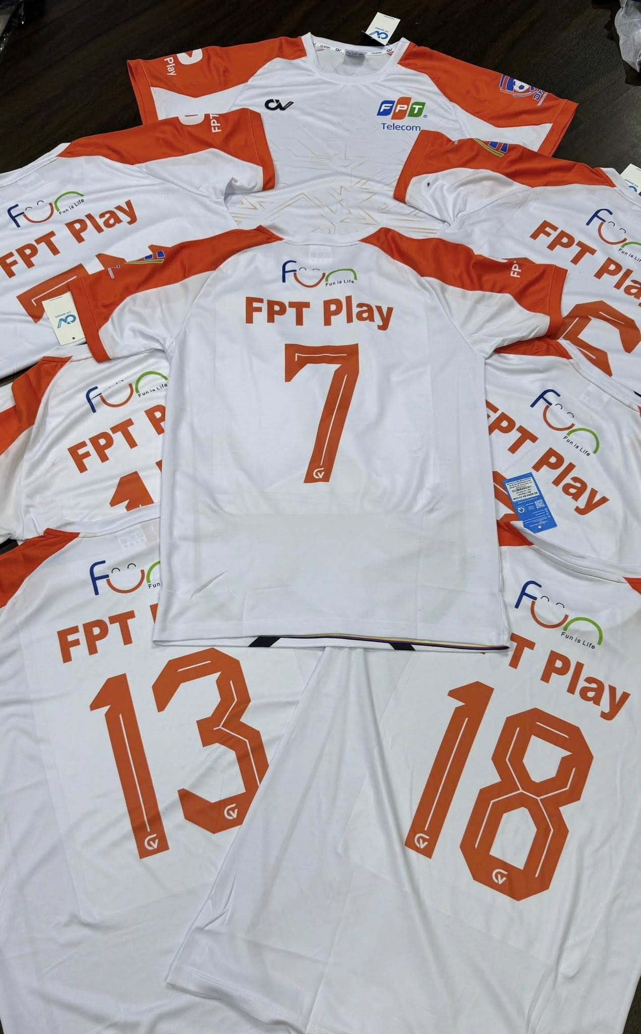 áo thun bóng đá - In Vải In Xinh - Công Ty TNHH In Xinh