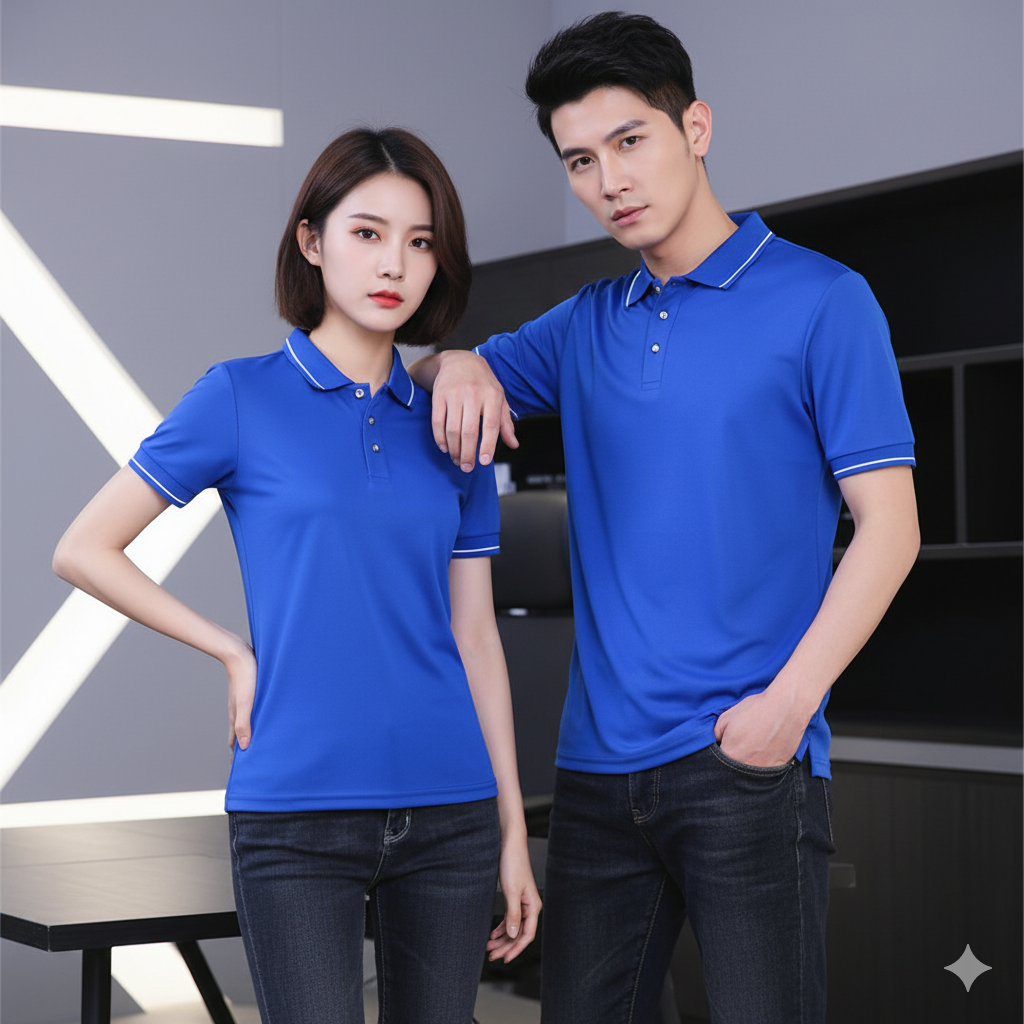 áo thun có cổ - In Vải In Xinh - Công Ty TNHH In Xinh