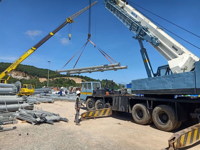 Gia công lắp dựng nhà thép tiền chế