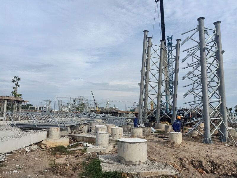 Gia công lắp dựng nhà thép tiền chế